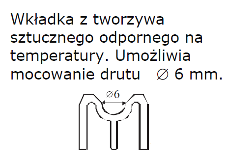 Wspornik niski szary DELKAR Wspornik niski szary DELKAR